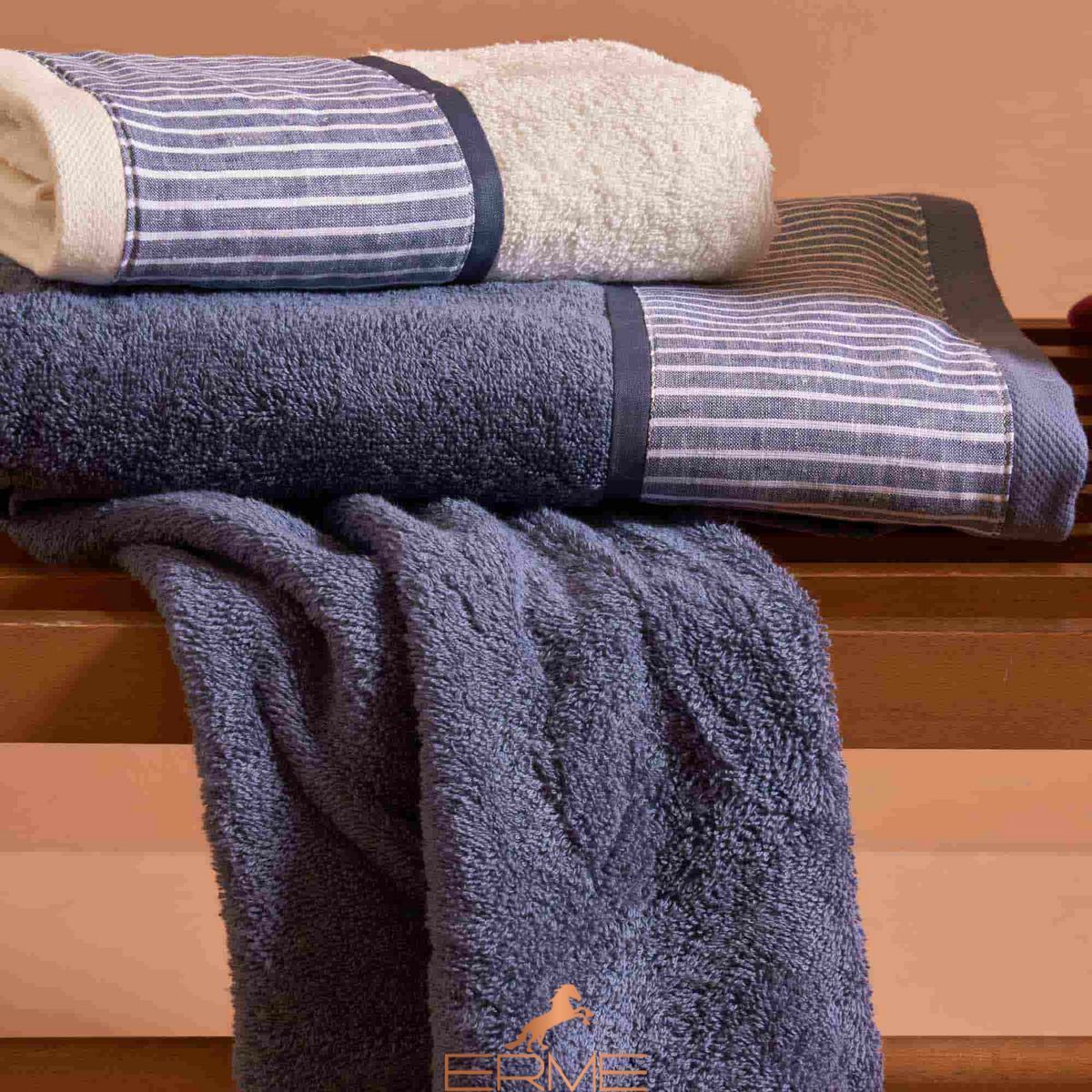Set of face towels + guest sheet Biancoperla Castellina Valenza, 60х110 + 40х60 + 100x140