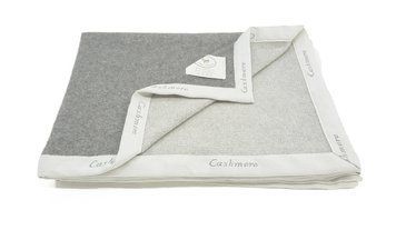 Плед CO.BI. MELODY - gray, Grey/white, 270x230