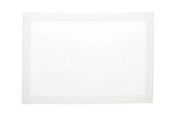 Weissfee serving mat - Riva White