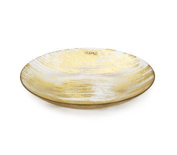 Dogale Solee Luna - Декоративное блюдо Gold Leaf