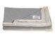 CO.BI. MELODY blanket - gray, Grey/white, 270x230