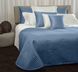 Signoria Firenze - Quilted bedspread MASACCIO Air Force Blue, Air Force Blue, 260x270