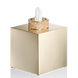 Decor Walter ROCKS - TISSUE BOX Gold matt