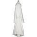 Women's robe Cawoe - 3423 Weiss-Silber