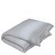 Шелковое постельное белье Gingerlily Silver Grey, 50x75 (2шт), 200x200, 160x200 на резинке