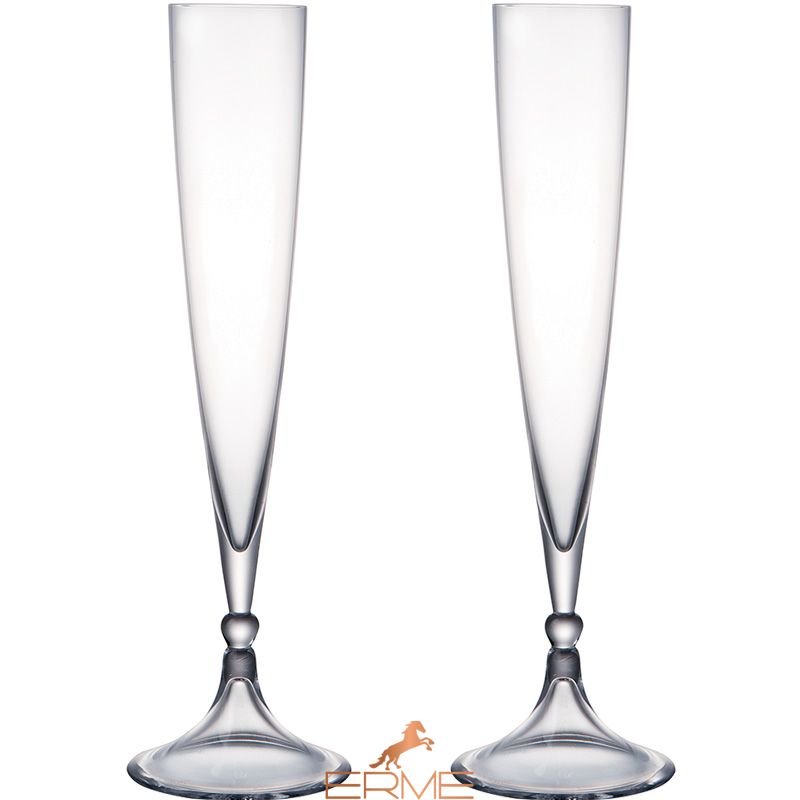 Rogaska Remembrance - Champagne glass - set of 2 pcs