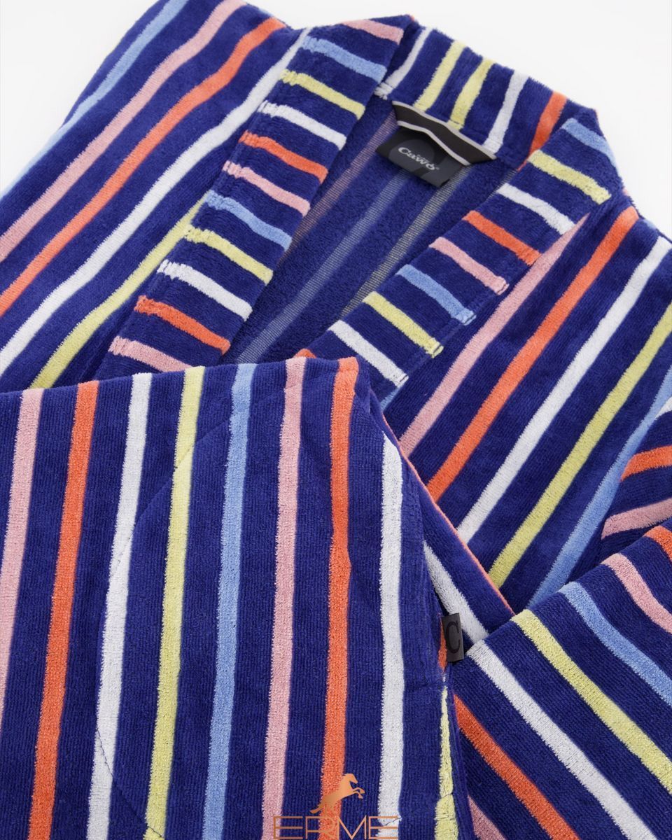 Женский халат Cawoe - 3343 Blau-Multicolor