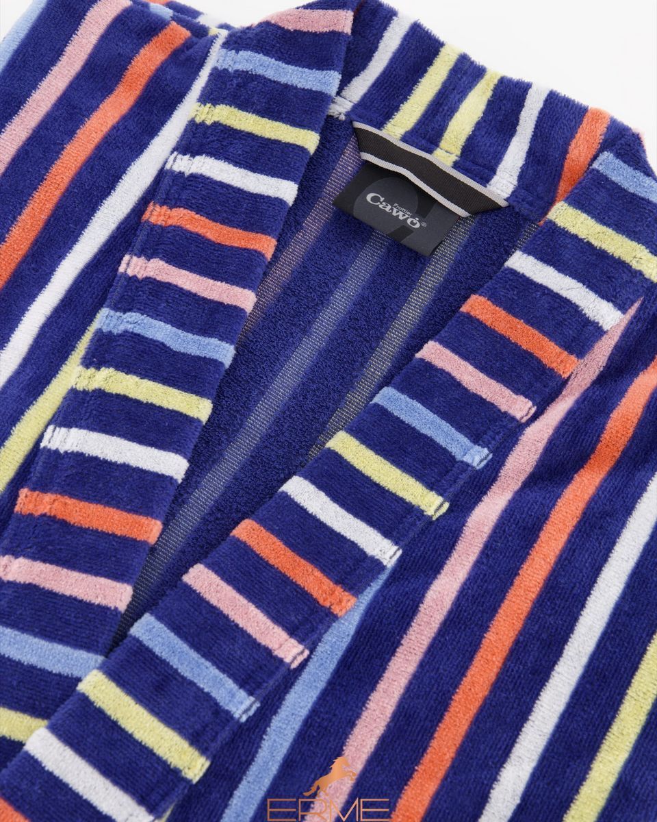 Женский халат Cawoe - 3343 Blau-Multicolor