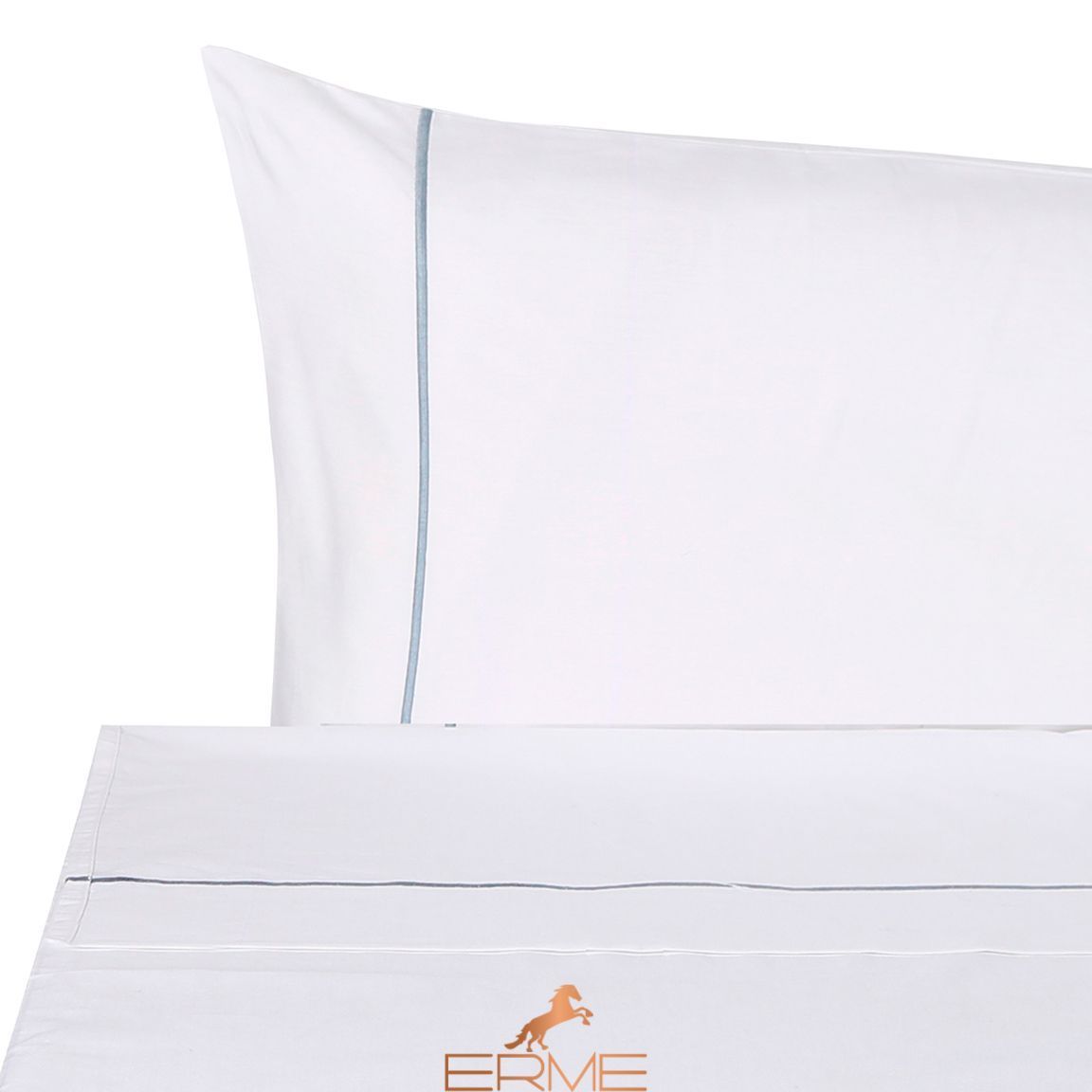 Постільна білизна Bovi - Classic Hotel White French Blue