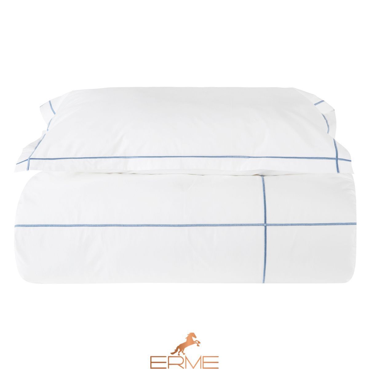 Постільна білизна Bovi - Classic Hotel White French Blue
