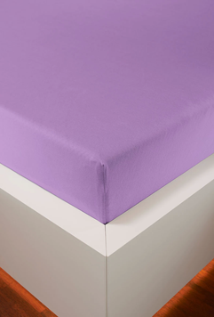 Простирадло на гумці Hefel Tencel Fitted Sheets Lavender, 90x200 - 100x220 на резинці