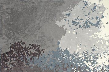 Carpet Serge Lesage - Crazed onde bleutee