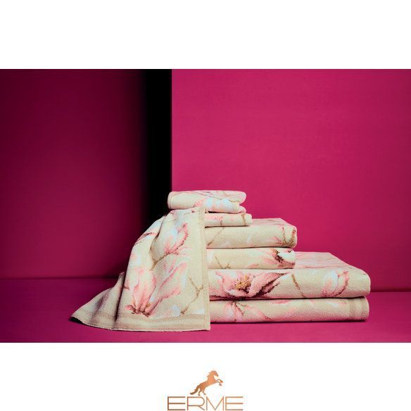 Рушник Feiler - Belle Fleur Kiesel 50x100