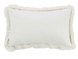 Square fur pillowcase Mansion - Himalaya Ivory