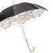 PASOTTI зонт - Black Umbrella with Chains Printed Interior