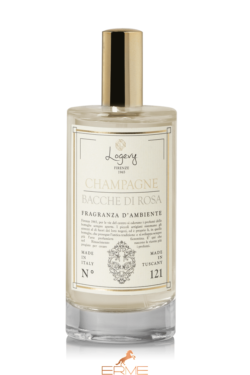 Интерьерные духи - Logevy Firenze - Champagne e bacche di rosa (Шампанское & Розовые ягоды), 100 мл