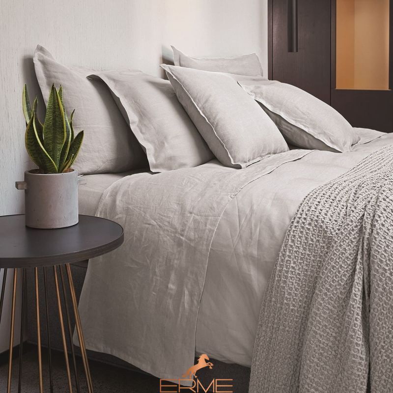 Fazzini Bed Linen - Soffio Grigio Perla