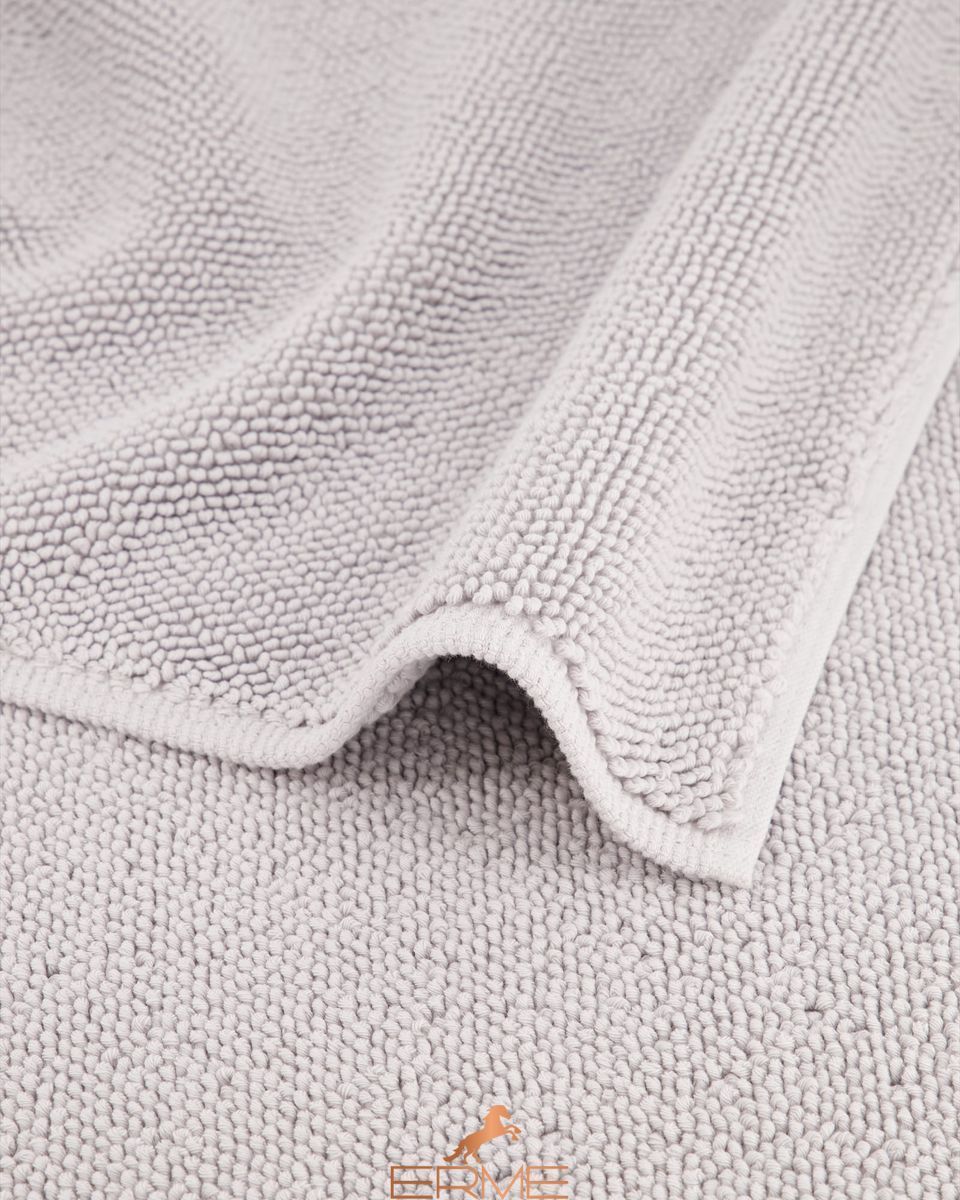 Carpet Cawoe - Loop Platin, Under the order (delivery from 4 weeks), 60x60 cm