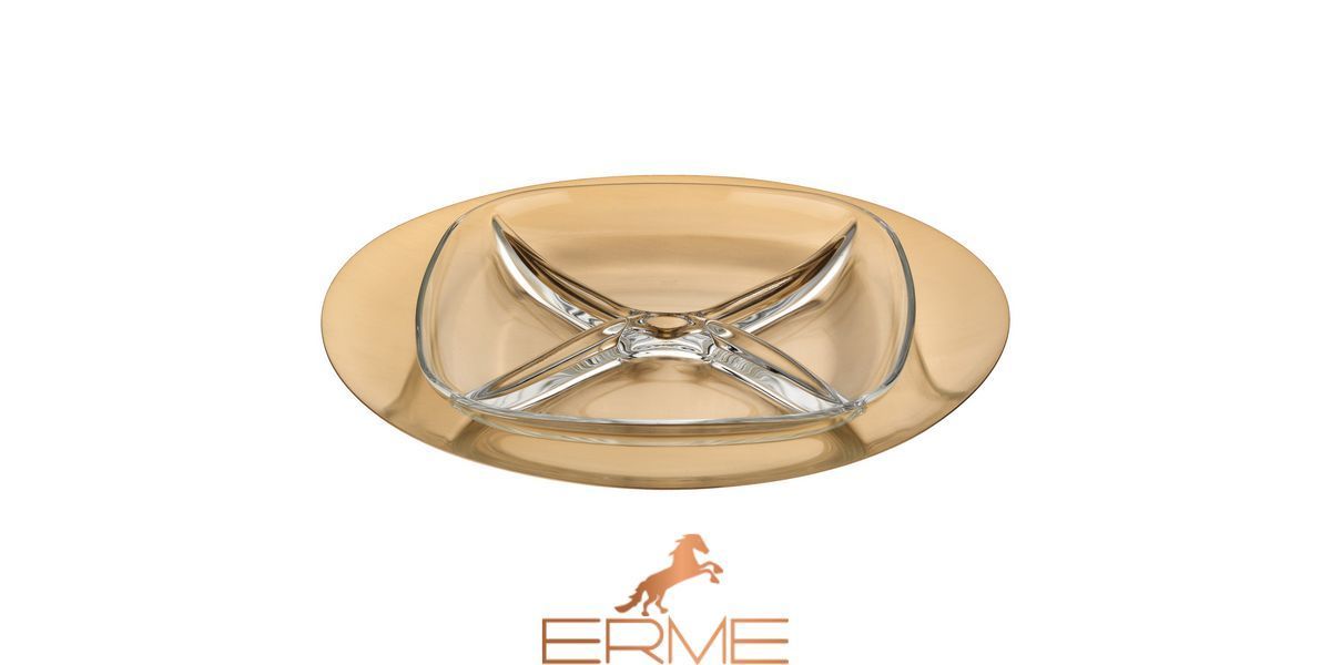 Mepra snack tray - Due Ice Oro