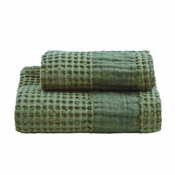Набір рушників для обличчя + гостьове Biancoperla Milano Bosco, 60х110 + 40х60 + 100x140