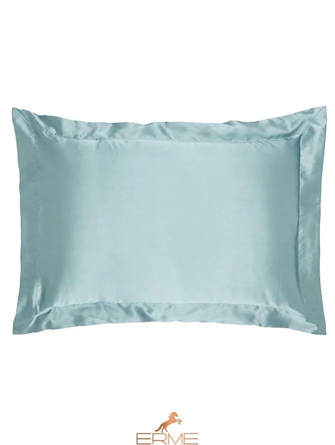 Gingerlily Teal Silk Bedding, 50x75 (2pc), 200x200, 160x200 with elastic
