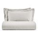Bed linen Biancoperla - Hamilton Oyster, 50x75 (2pc), 155x200 (2pc), 270x290
