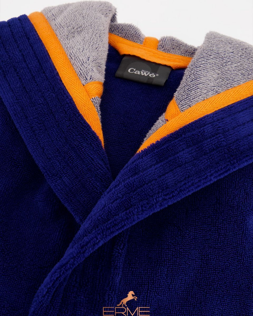 Чоловічий халат Cawoe - 831 Navy