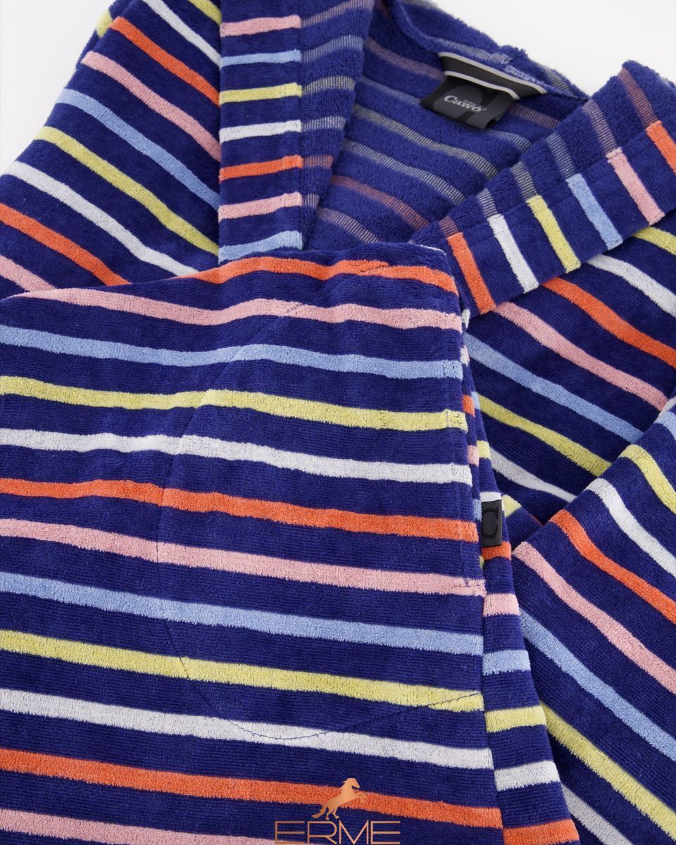 Жіночий халат Cawoe - 3344 Blau-Multicolor