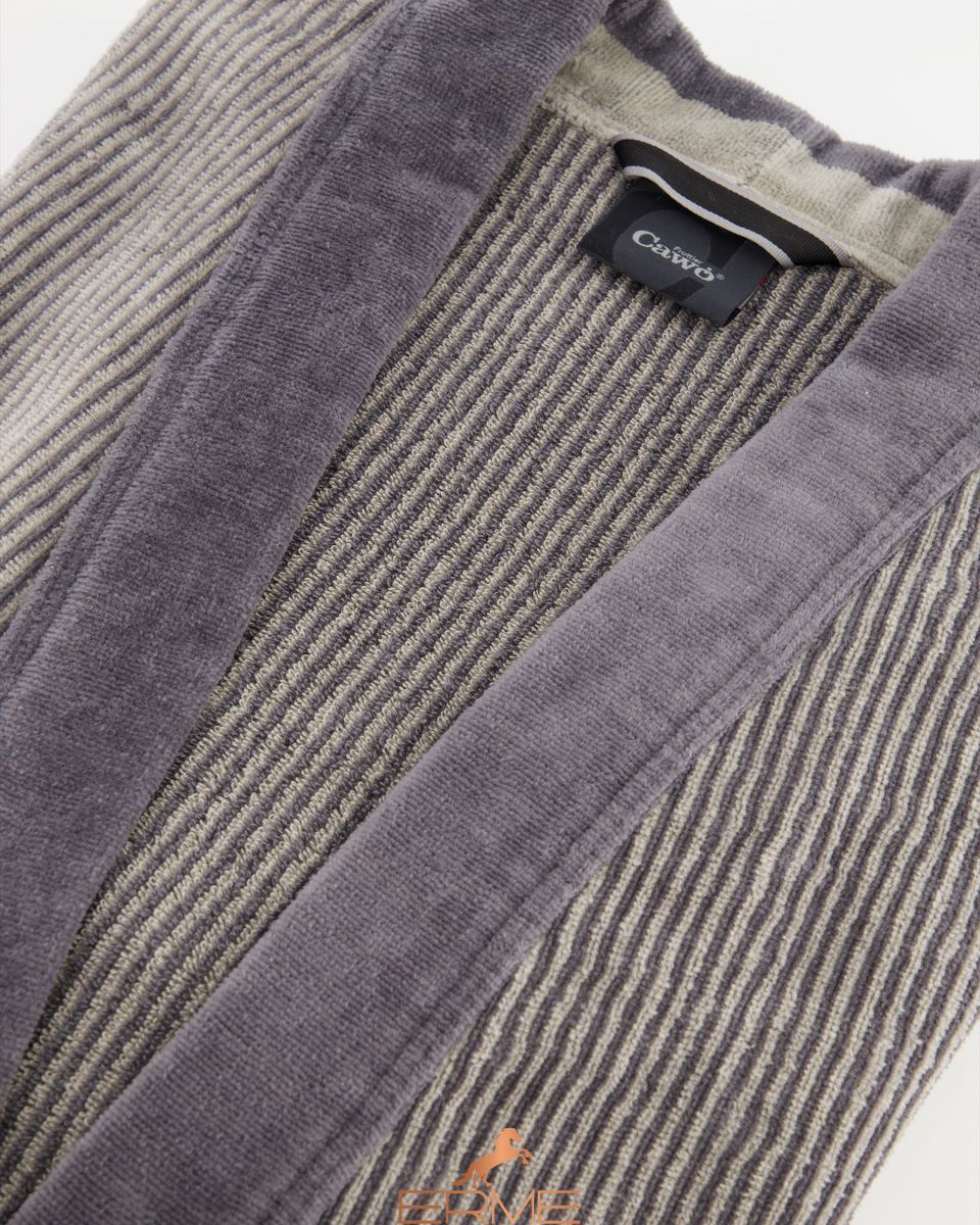 Men's bathrobe Cawoe - 5840 Stein 37