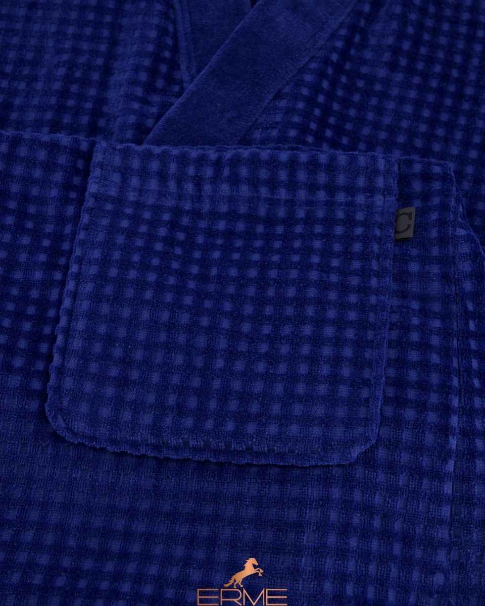Men's bathrobe Cawoe - 3714 Saphir
