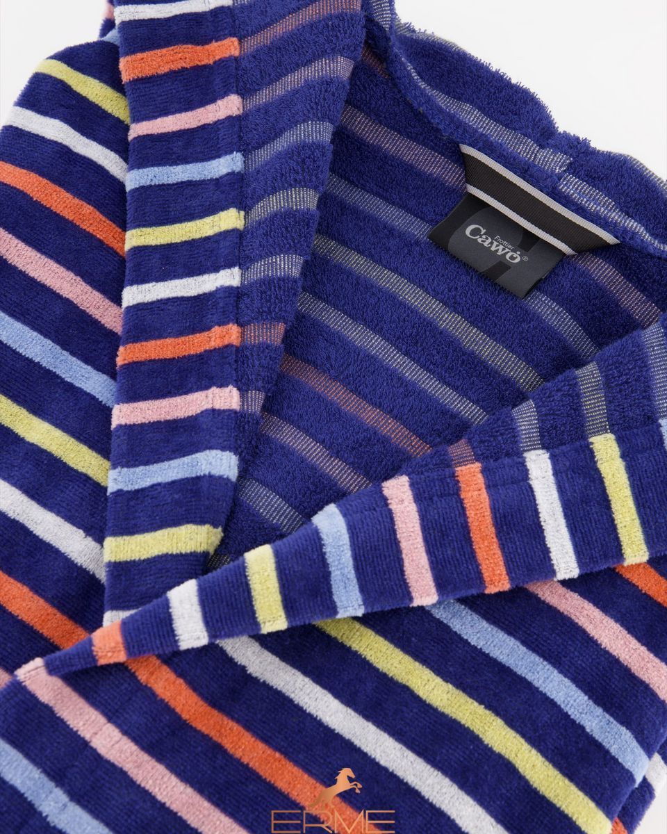 Жіночий халат Cawoe - 3344 Blau-Multicolor