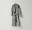 Махровый халат Leitner Leinen - Confusion Teal, S