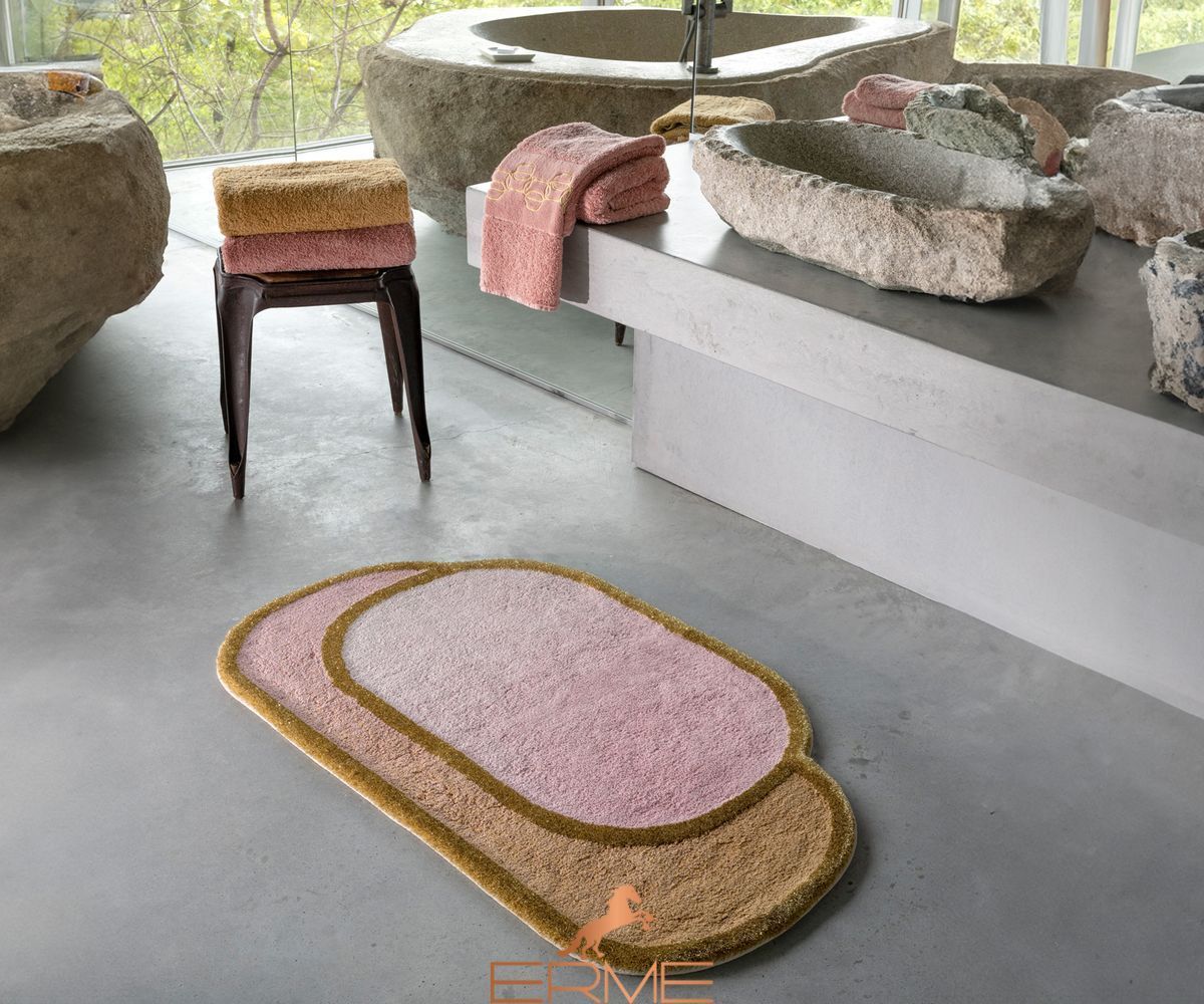 Abyss and Habidecor bathroom rug Boudoir