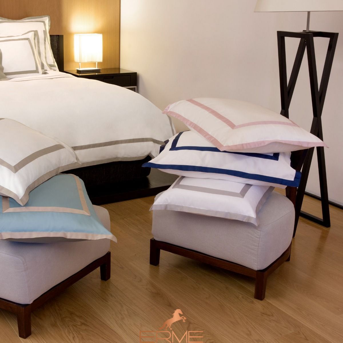 Bed linen Signoria Firenze Corso, 50x75 (2pc), 155x200 (2pc), 270x290