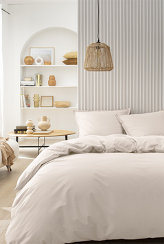 Постельное белье - Essix Parure en coton Ga&iuml;a Creme, 50x70, 155x200, 180x290