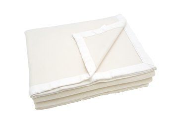 Плед CO.BI. BURCINA, white, 75x110