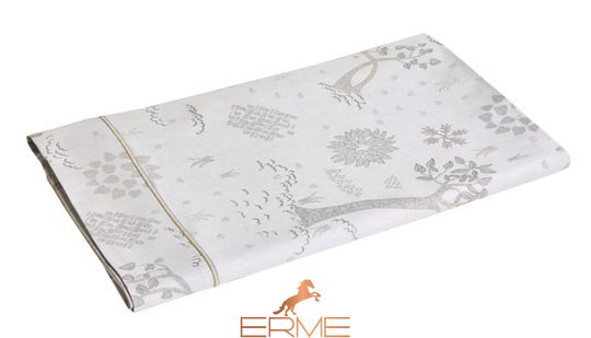 Bed linens - Blanc Des Vosges Shiraz Perle, 50x70, 220x240, 270x300