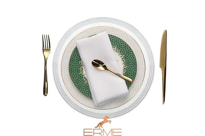 Weissfee serving mat - Riva Silver