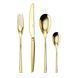 Набор столовых приборов Sambonet H-Art Mirror PVD Gold