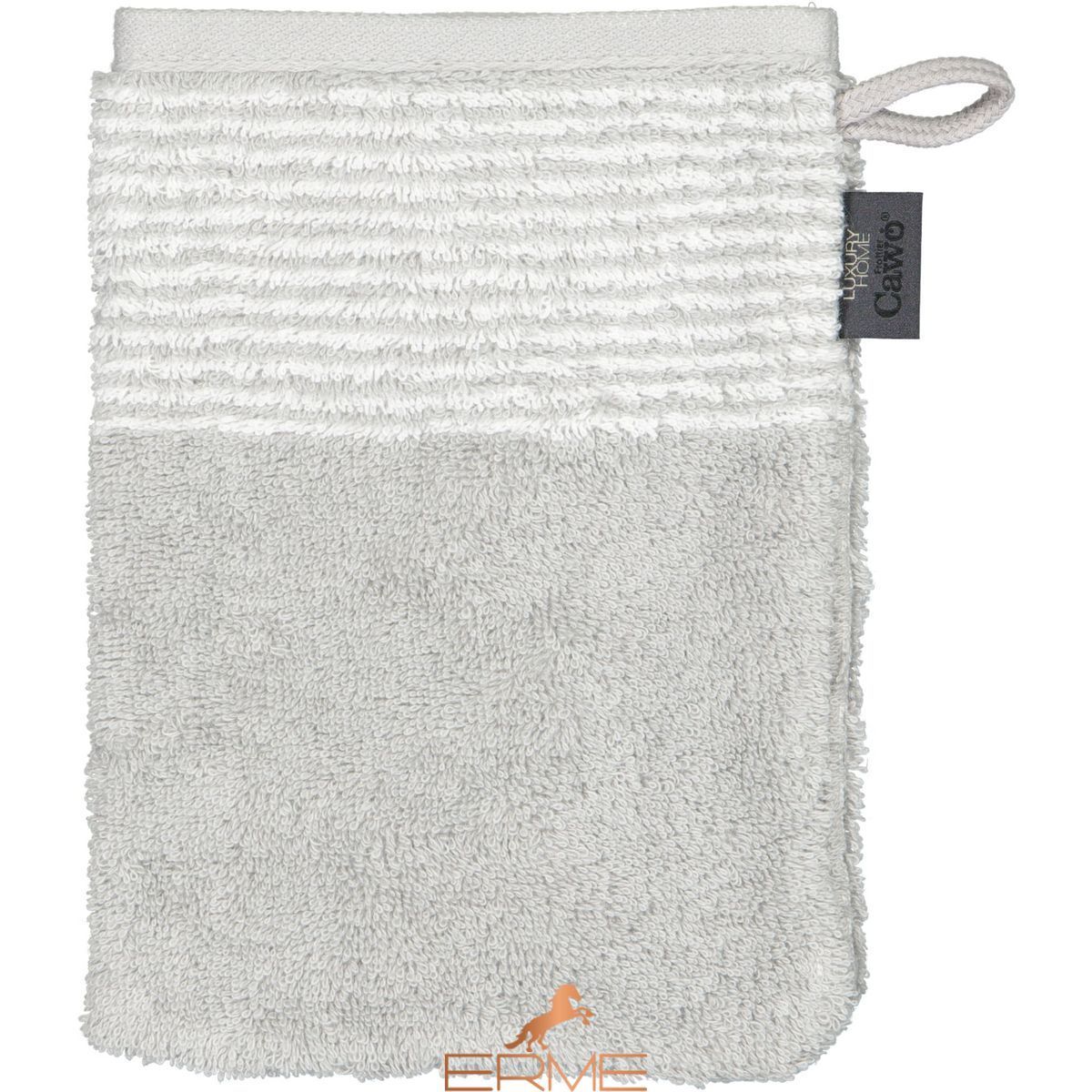 Towel Cawoe - Two-tone Platin, 30х30