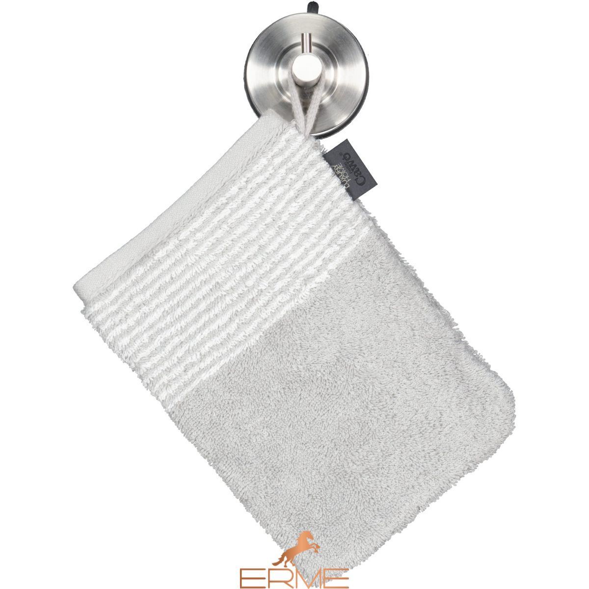 Towel Cawoe - Two-tone Platin, 30х30