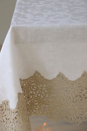 Weissfee tablecloth - Gala Gold