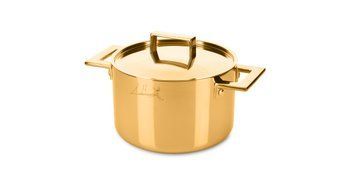 The Luxury Art Mepra Attiva Gold - Нержавіюча каструля в золотому кольорі, Gold