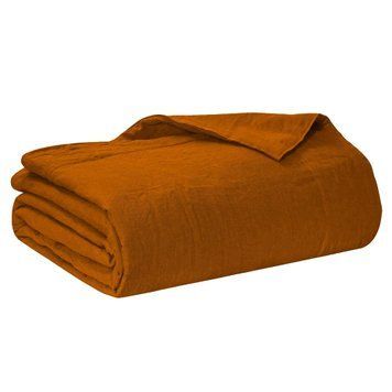 Покривало з льону Biancoperla Hamiltom Coccio