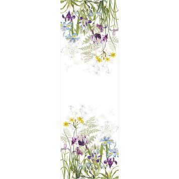 Столовая дорожка Iris d'hiver blanc, 50х155