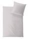 Bed sheets Hefel Uni SILVER, 50x70 (2pc), 140x200, 90x200 - 100x220 with elastic