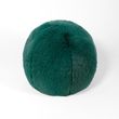 Round fur pillow Mansion - Alpine Green