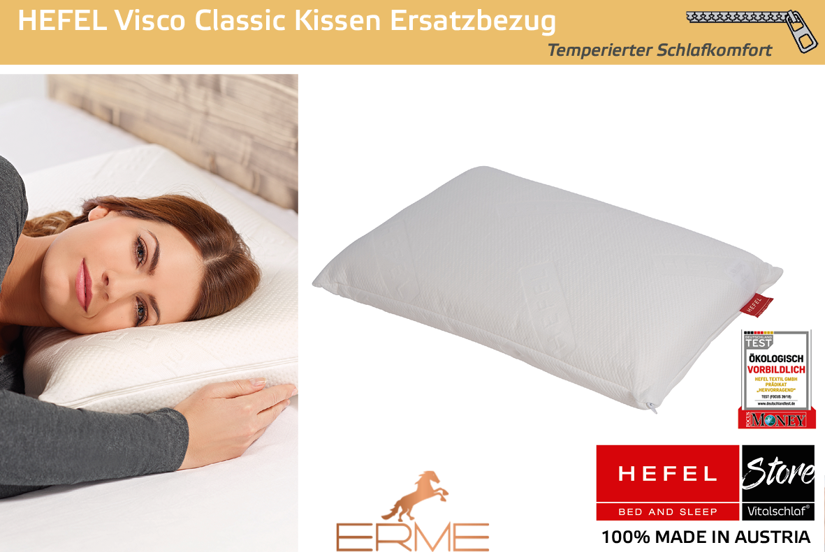 Hefel Visco Classic Pillow, 50x70