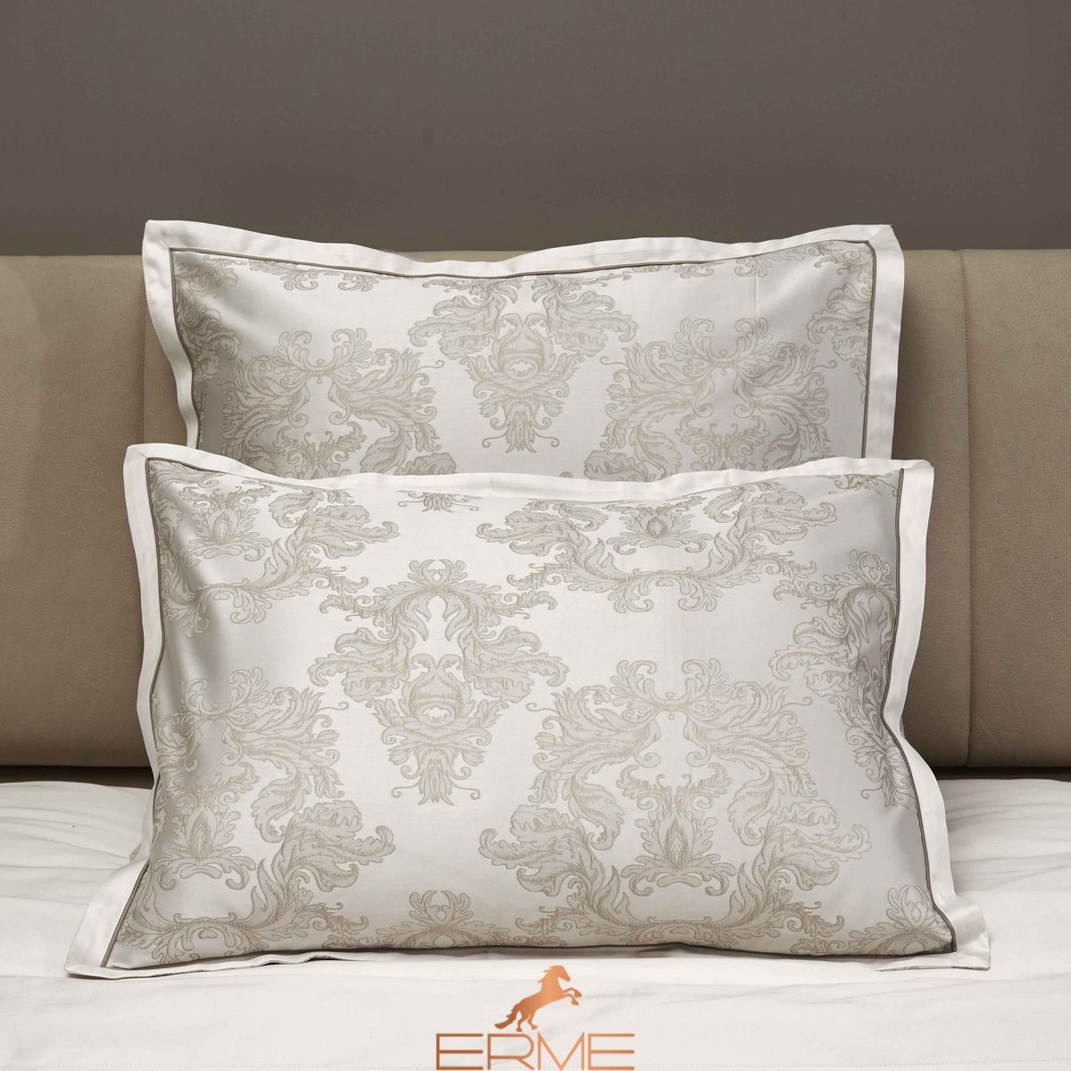 Постельное белье Signoria Firenze - Reggia IVORY, 50x75 (2шт), 155x200 (2шт), 270x290