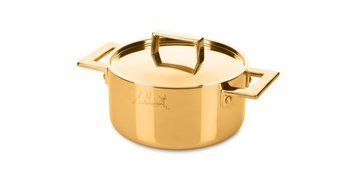 The Luxury Art Mepra Attiva Gold - Нержавіюча каструля в золотому кольорі, Gold
